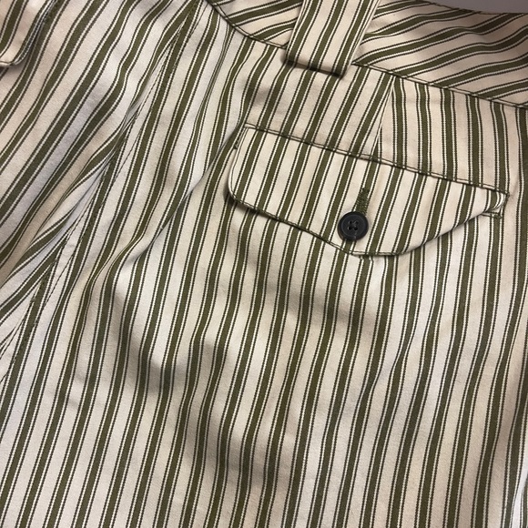 Mara Hoffman trousers - sage stripe - worn once ! - Picture 3 of 6